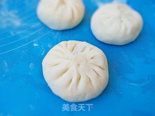 韭菜鸡蛋肉馅包子的做法步骤:9