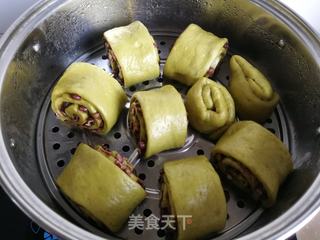 菠菜蜜豆卷的做法步骤:10