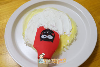 三色奶油千层蛋糕的做法步骤:13