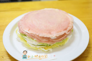 三色奶油千层蛋糕的做法步骤:14