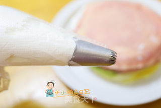 三色奶油千层蛋糕的做法步骤:15