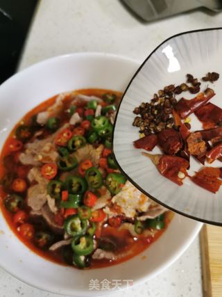 水煮肉片的做法步骤:15