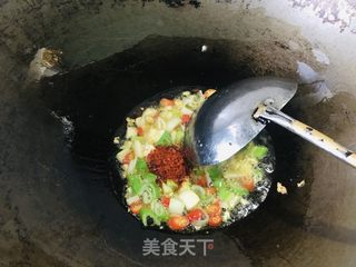 韭菜炒凉粉的做法步骤：5