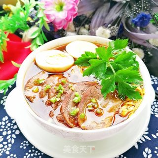 牛肉手擀鸡蛋面的做法步骤：15