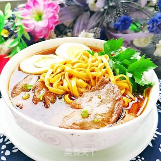 牛肉手擀鸡蛋面的做法步骤:18