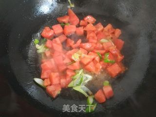 菠菜鸡蛋面的做法步骤：8