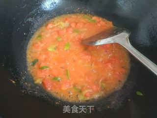 菠菜鸡蛋面的做法步骤:9