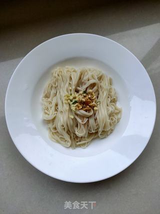 芝麻酱鸡肉丝拌面的做法步骤:8
