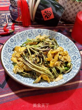 香椿炒鸡蛋的做法步骤:11