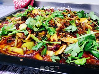 香辣烤鱼的做法步骤:20