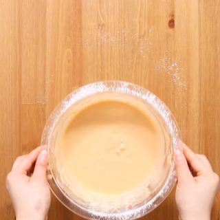 绿色健康蔬菜煎饼的做法步骤:9