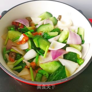 鸡公煲的做法步骤:14