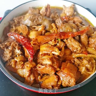 鸡公煲的做法步骤:15