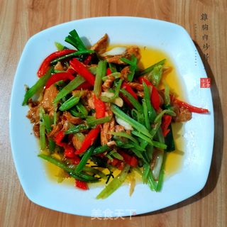 鸡胸肉炒芹菜的做法步骤：10