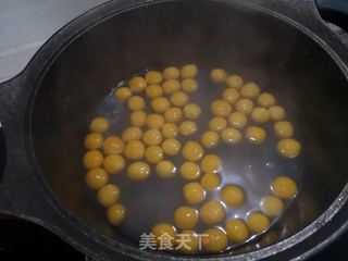 南瓜芋圆+椰汁西米露的做法步骤:8