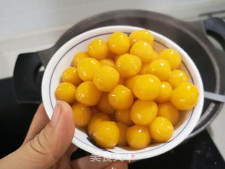 南瓜芋圆+椰汁西米露的做法步骤:9
