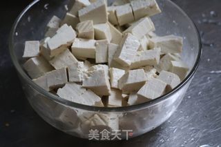 野香葱烧豆腐的做法步骤：4