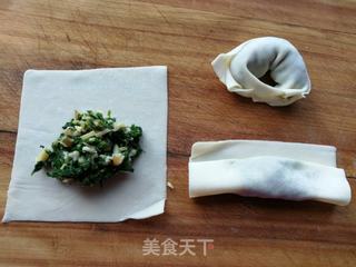 荠菜笋肉大馄饨的做法步骤:6