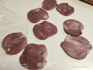 黄油版桃花酥的做法步骤：8