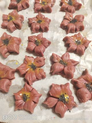 黄油版桃花酥的做法步骤：12