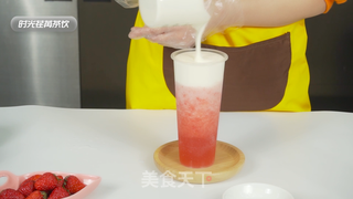 喜茶同款芝芝莓莓做法——时光荏苒饮品教学的做法步骤:13