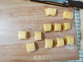 南瓜卷馒头的做法步骤:11