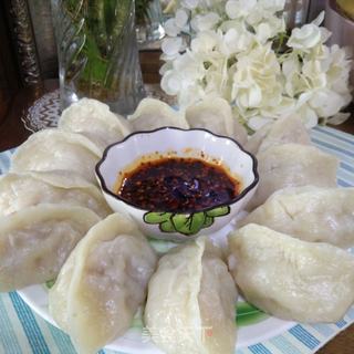 猪肉酸菜馅蒸饺的做法步骤:19