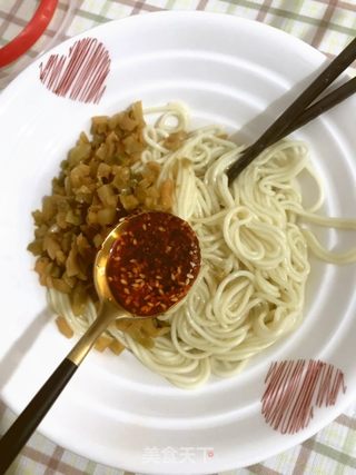 葱油拌面的做法步骤:7