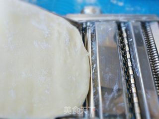 自制馄饨皮的做法步骤:7