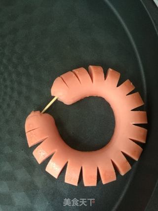 太阳煎蛋的做法步骤:4