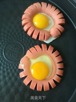 太阳煎蛋的做法步骤:6