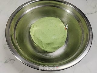 春笋鲜肉艾团的做法步骤:6