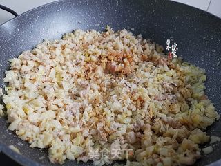 春笋鲜肉艾团的做法步骤:4