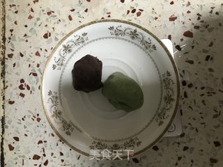 豆沙青团的做法步骤：15