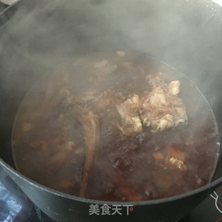 山药烧羊排的做法步骤：14