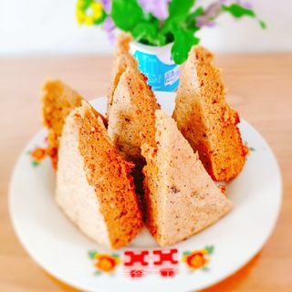 红糖枣泥蛋糕的做法步骤:14