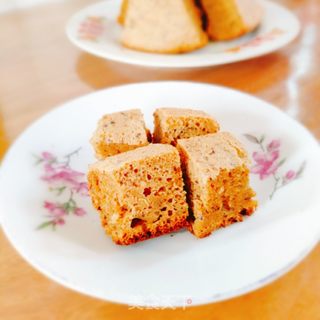 红糖枣泥蛋糕的做法步骤:15