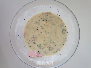 芝麻火腿煎饼的做法步骤:5