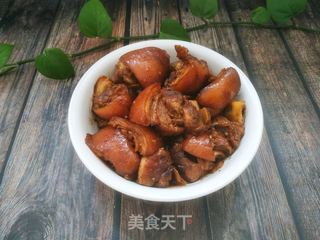 红焖肘子的做法步骤:17