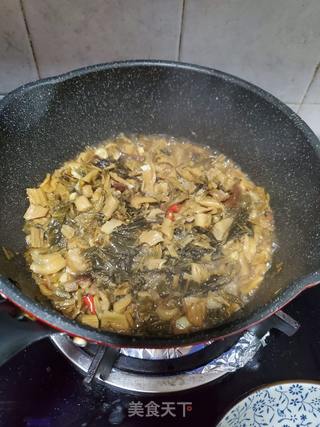 肥腊肉烧梅菜干的做法步骤:8