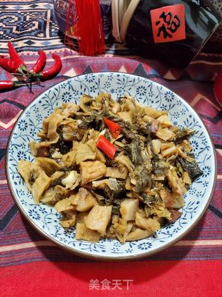 肥腊肉烧梅菜干的做法步骤:9