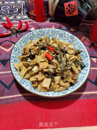 肥腊肉烧梅菜干的做法步骤:10