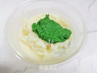 豆沙青团的做法步骤:3
