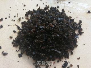 香椿木耳鸡蛋素饺的做法步骤:3
