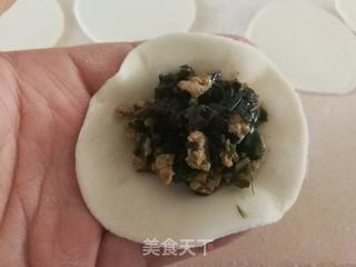 香椿木耳鸡蛋素饺的做法步骤:13