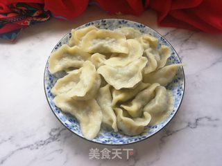香椿木耳鸡蛋素饺的做法步骤:19