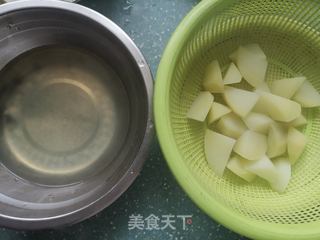 少油版地三鲜的做法步骤:4