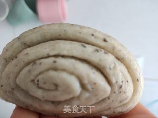 豆渣花卷的做法步骤:10