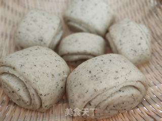 豆渣花卷的做法步骤:12
