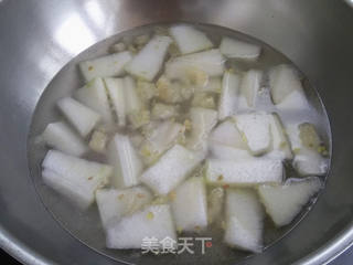 冬瓜鱼鳔汤的做法步骤:8